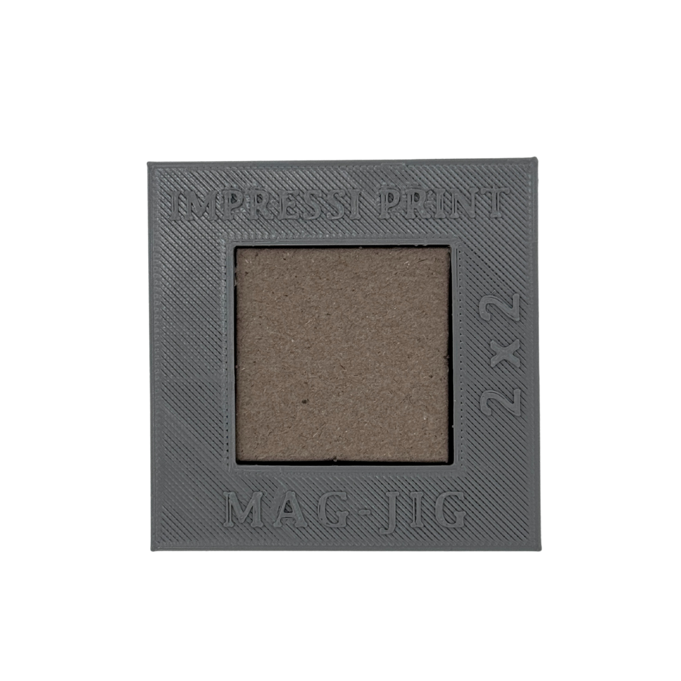 Mag-Jig Cardboard Alignment Tool for 50x50mm (2x2") Magnet Maker Machines