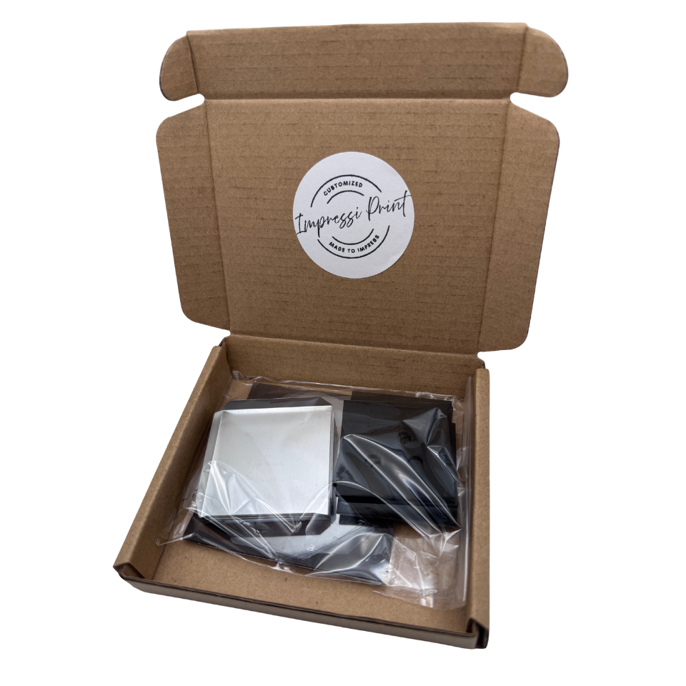 5 Acrylic Consumable Samples for 50x50mm (2x2") Magnet Machine