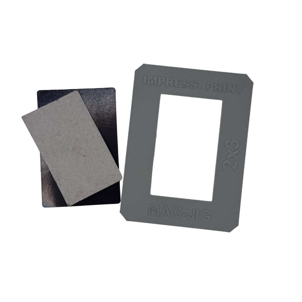 Mag-Jig Cardboard Alignment Tool for 53x80mm (2x3") Magnet Maker Machines