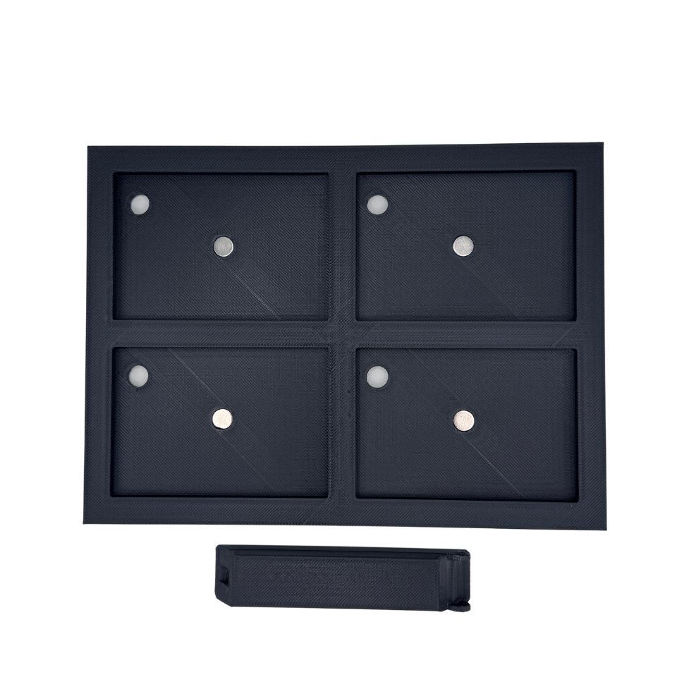 2x3" (53x80mm) Photo Magnet Frame - 4 Count