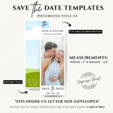 Save the Date Flexible Templates- Photobooth Style #4A
