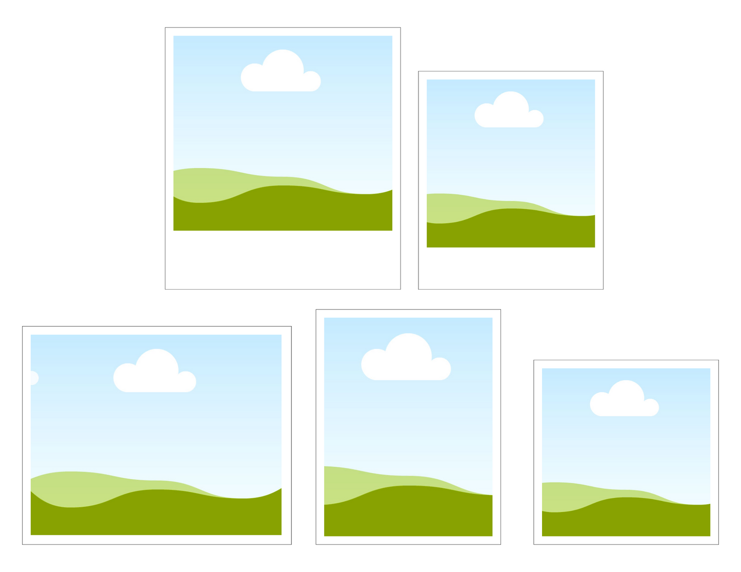 5-in-1 Flexible Magnetic Template Set