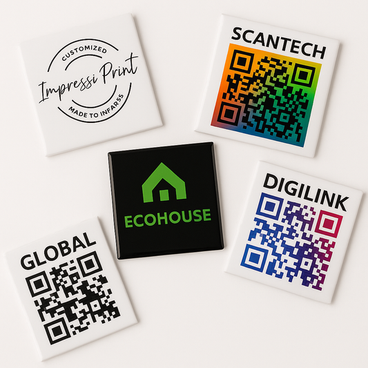 Business QR/Logo 2x2 Photo Magnets