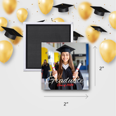 Graduation Fridge Photo Magnets