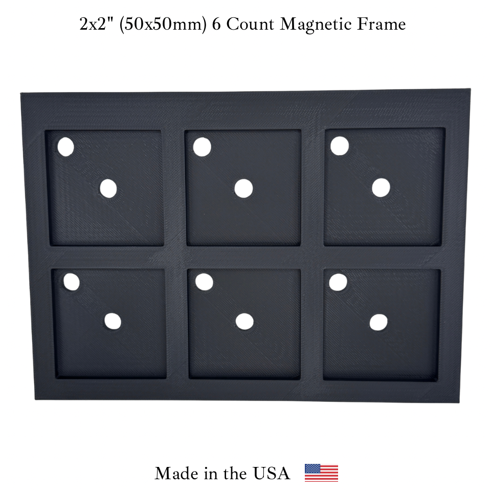 2x2" (6 Count) Photo Magnet Frame
