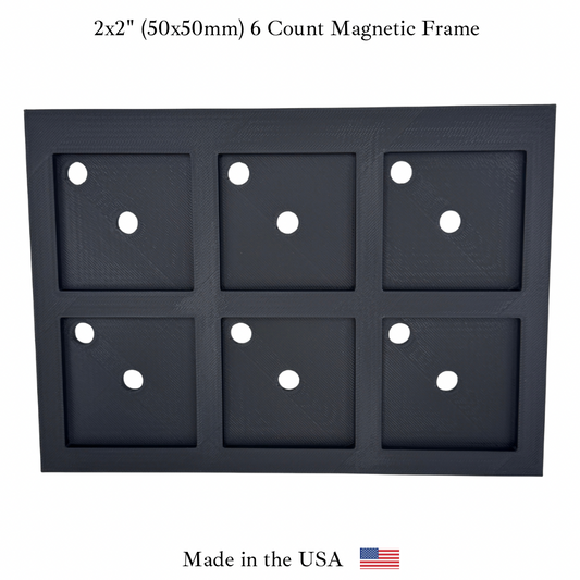 2x2" (6 Count) Photo Magnet Frame